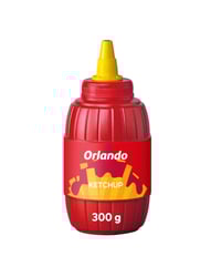 Ketchup Orlando barrilito 300 g