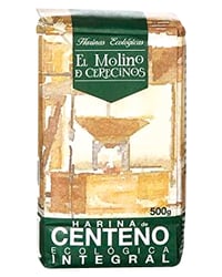 Harina El Molino de Cerecinos centeno integral ecológica 500 g