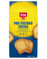 Pan tostado Schär biscotes sin gluten 260 g