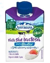 Nata Asturiana montar sin lactosa 200 ml