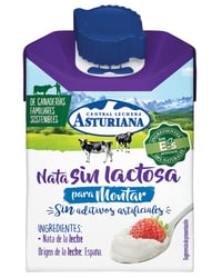 Nata Asturiana montar sin lactosa 200 ml