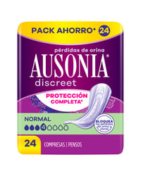 Compresa Ausonia Discreet Normal 24 u