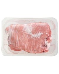 Secreto cerdo blanco bandeja peso aproximado 500 g