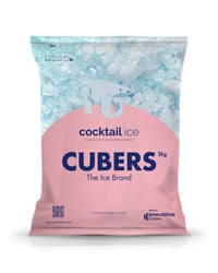 Hielo picado cocktail Cubers bolsa 2 kg