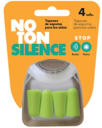 Tapones para oídos Noton espuma 4 u