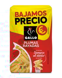 Pasta Gallo plumas rayadas 400 g