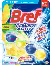 Limpiador Bref WC poder activo limón 50 g