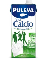 Leche Puleva Calcio semidesnatada brik 1 L