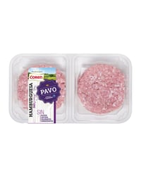Hamburguesa de pavo bandeja 4x90 g