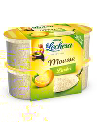 Mousse La Lechera de limón 4x59 g