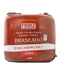 Jamón cocido Froiz entero braseado 88% carne kg