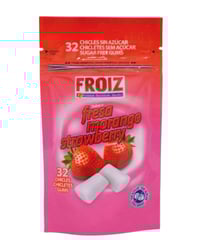 Chicles Froiz fresa sin azúcar 32 u 46 g