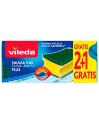 Estropajo Vileda Salvauñas 2+1 u