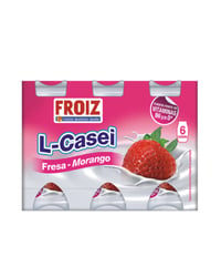 Froiz L. Casei líquido fresa 6x100 g
