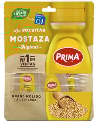 Mostaza Prima Original bolsitas 12 u 4 g