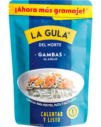 La Gula del Norte con gambas al ajillo 130 g