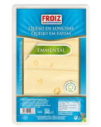Queso Froiz Emmental lonchas 200 g