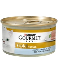 Comida gatos Gourmet gold pescado 85 g