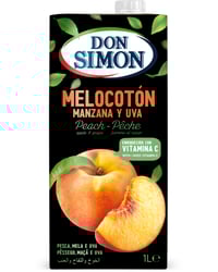 Zumo Don Simón melocotón, manzana y uva 1 L