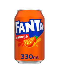 Fanta naranja lata 33 cl