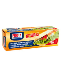 Bolsas Bocadillo Froiz 22x30 40 u