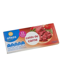 Caldo Alteza carne 12 pastillas 120g