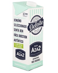 Leche Deleite A2A2 semidesnatada 1 L