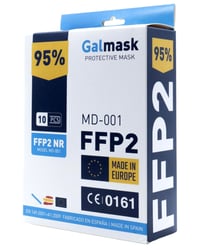 Mascarilla FFP2 Galmask 10 u