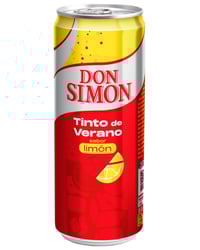 Tinto Verano Don Simón limón lata 33 cl