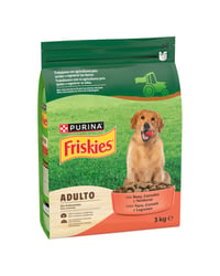 Comida perros Friskies adult carne 3 kg