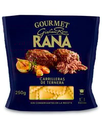 Pasta fresca al huevo Rana Ravioli con relleno de carrilleras de ternera 250 g