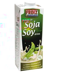 Bebida de soja Froiz original calcio 1 l