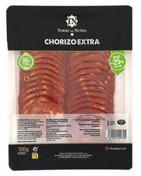 Chorizo Torre de Núñez extra lonchas 100 g