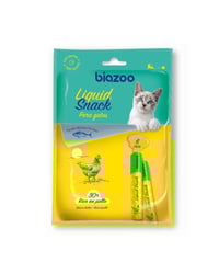Snack gato líquido Biazoo pollo y atún (6x15g) 90 g