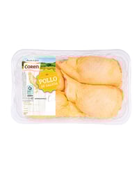 Contramuslos de pollo bandeja peso aproximado 600 g