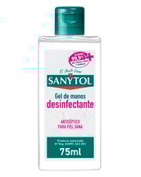 Gel de manos Sanytol antiséptico 75 ml