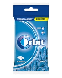 Chicle Orbit menta 4x10 grageas