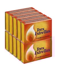 Cerillas Tres Estrellas Palo 5H 10u