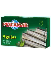 Agujas Pescamar en aceite de oliva fácil apertura 81 g