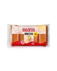 Bracitos Dulcesol azúcar 4 u 120 g
