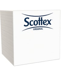 Servilletas Scottex blancas 1 capa 64u