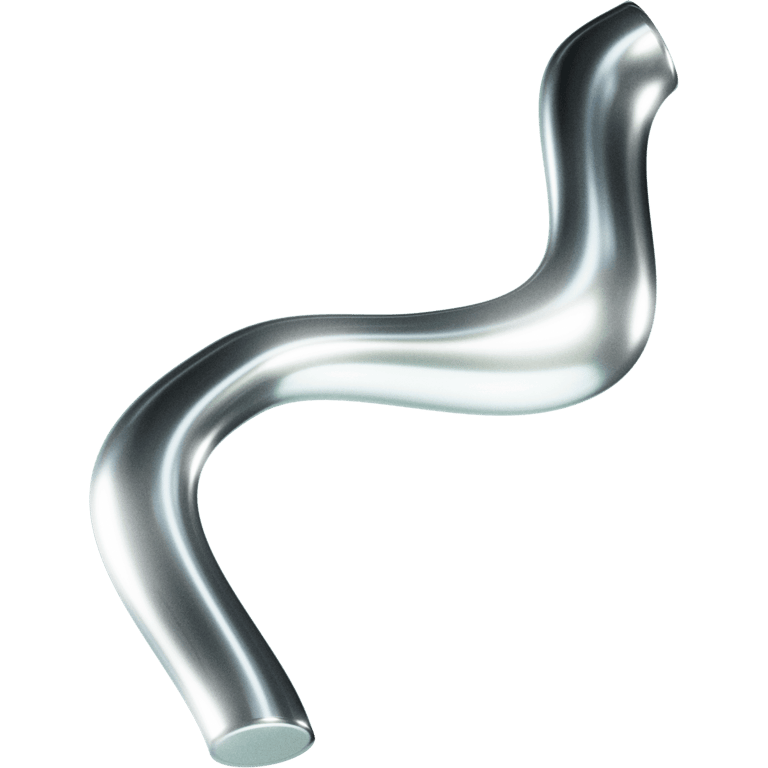 Chrome S Shaped Pipe