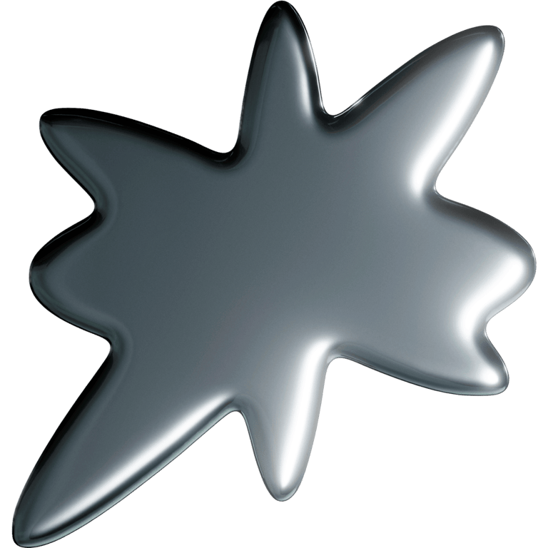 Chrome Splat Starburst