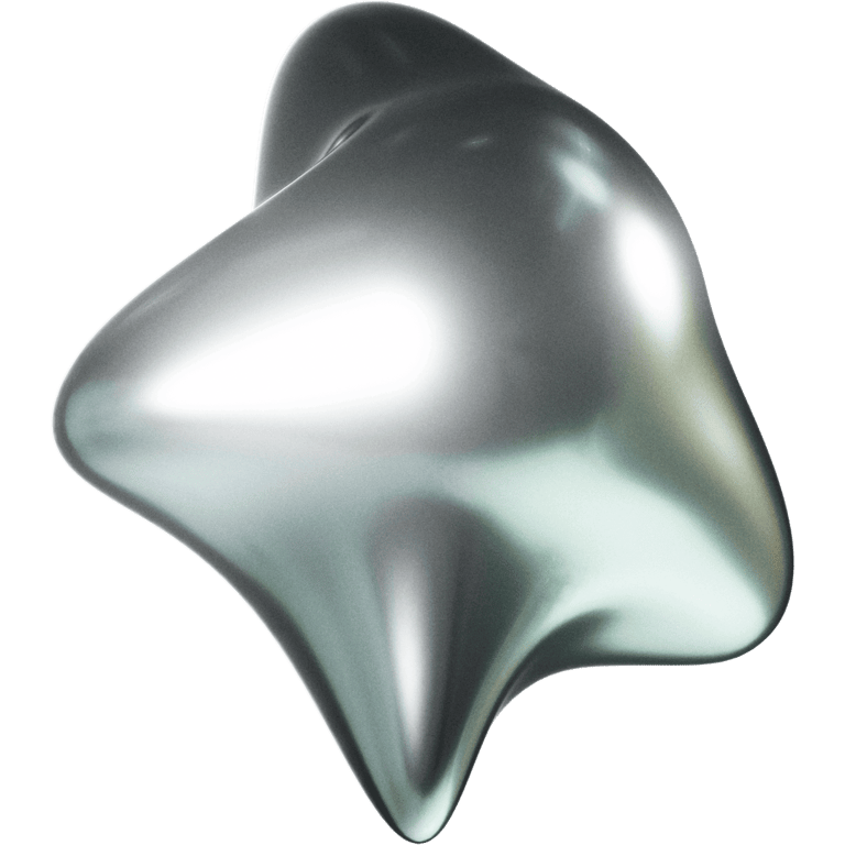 Chrome Twisted Blob