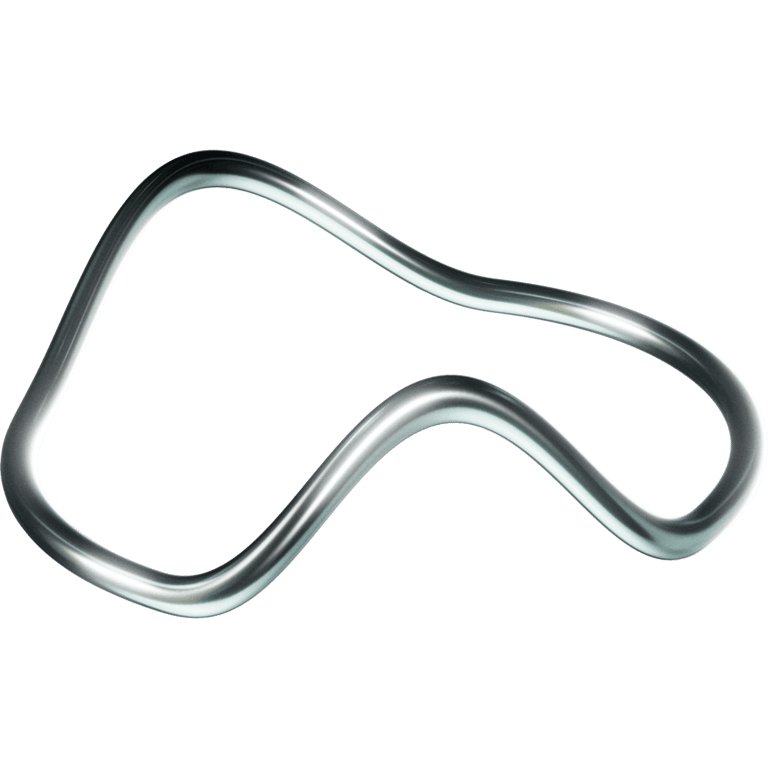 Chrome Wavy Loop