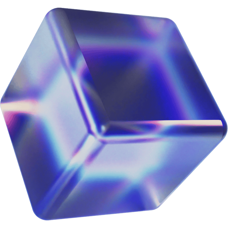 Holo Rounded Cube