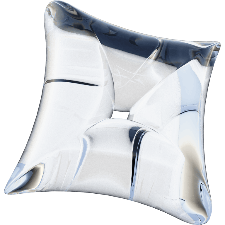 Liquid Clear Pinched Cushion Alt