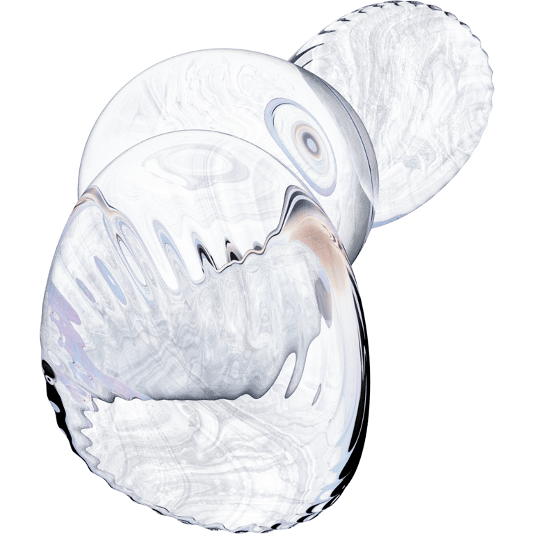 Liquid Marbled Stacked Spheres