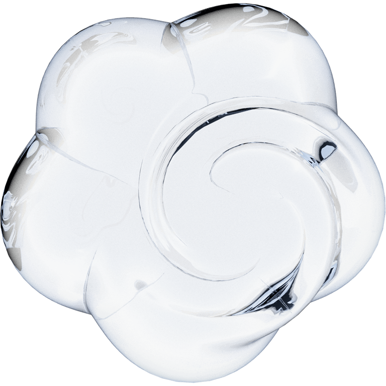 Liquid Marbled Swirl Bloom