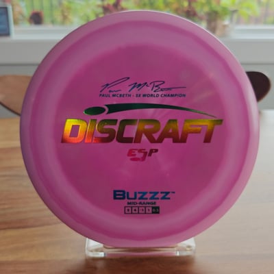 Paul McBeth 5X Discraft ESP Swirl Buzzz - 180g
